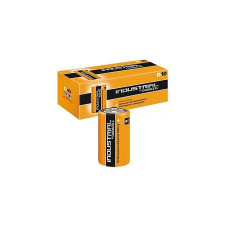 INDUSTRIAL/DURACELL LR20 - D Professionnel - Boite de 10
