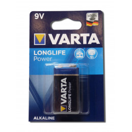 Pile 6LR61 VARTA – 9V - Gamme High Energy - Longue durée de stockage