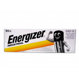 ENERGIZER 6LR61 - 9V Industrial - Boite de 12