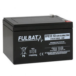 Batterie Plomb Cyclage FPC12-13 - 12V - 13Ah - UL94.FR – FULBAT