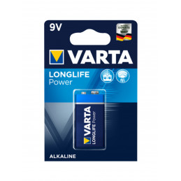 Pile 6LR61 VARTA – 9V - Gamme High Energy - Longue durée de stockage