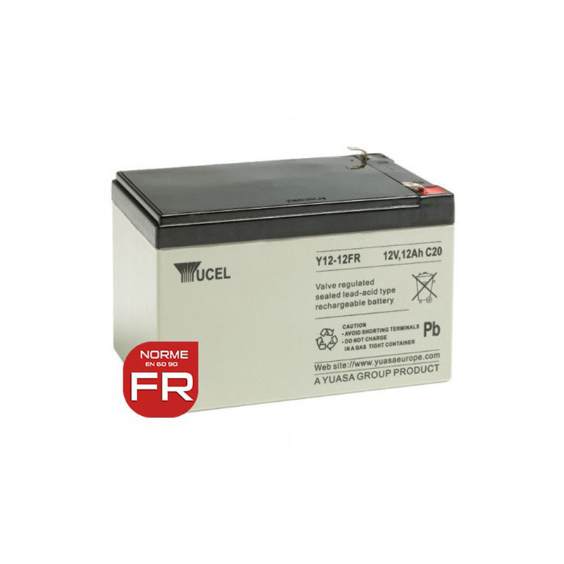 YUASA / YUCEL 12V - 12.0Ah - Y12-12FR - AGM YUASA / YUCEL 12V - 12.0Ah - Y12-12FR - AGM