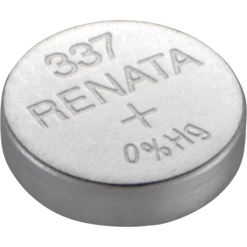 Carte de 10 Piles Oxyde d'argent 1,55V SR66SW - Renata - lot de 10 pil