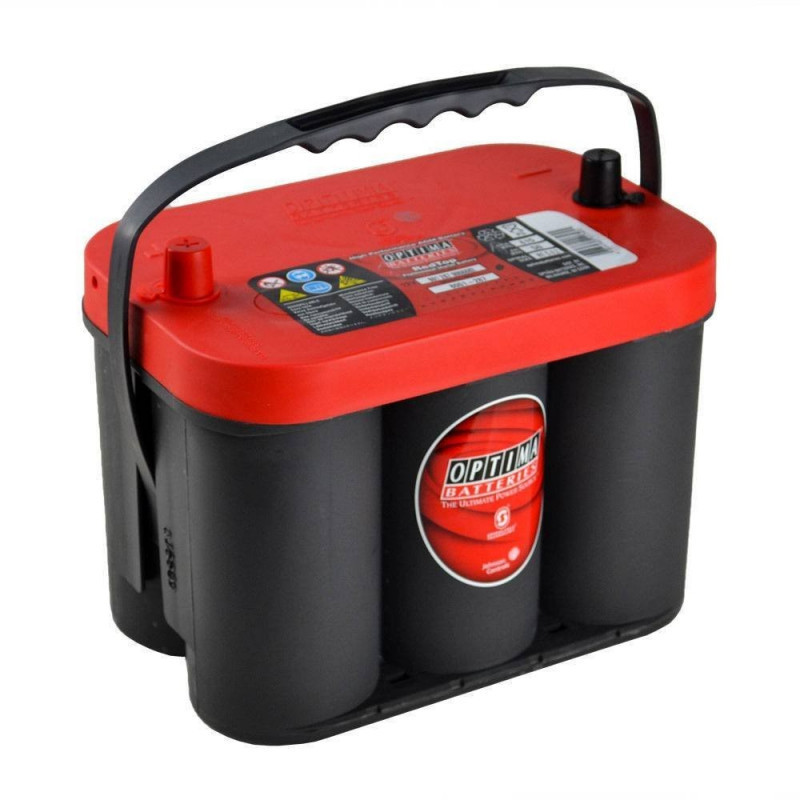 Batterie Optima rouge RT C-4.2 - 12V - 50Ah - 815A - Neuve - En stock