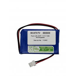 Batterie Compatible - Alarme Atlantic - LiPo - 11,1V 1Ah - PL523450