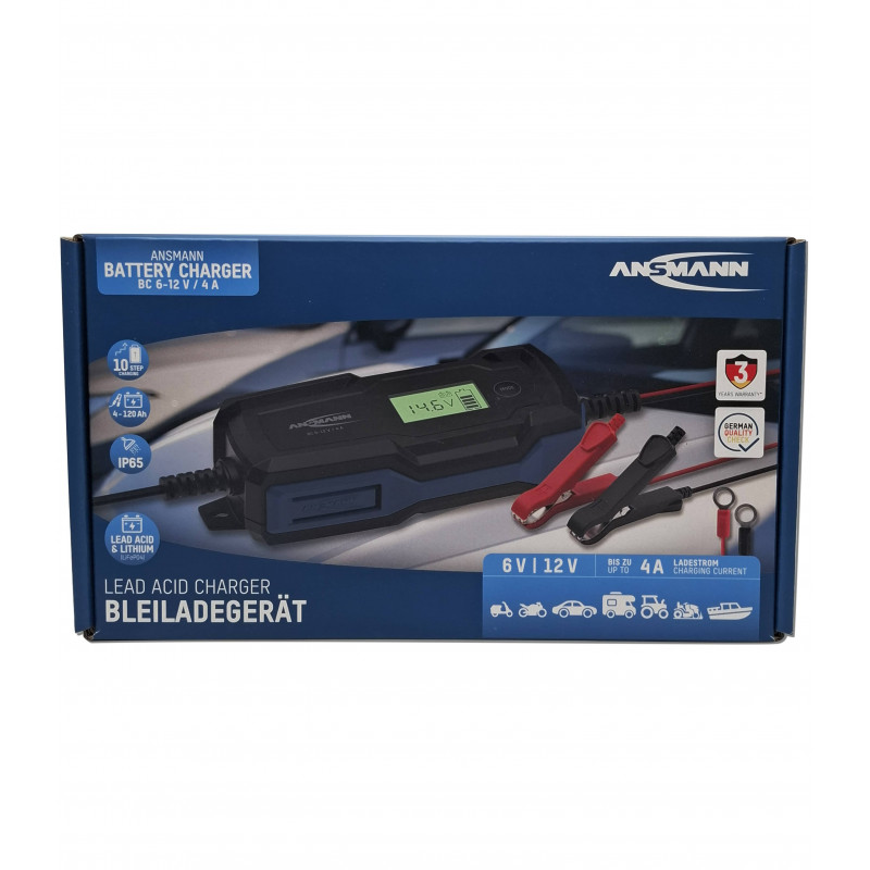 ANSMANN Chargeur Plomb PRO - 24V - 2000mAh Pince croco - ALCT24-2