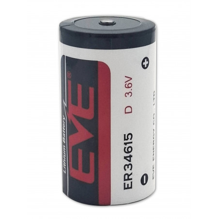 Pile ER34615 - LS33600-  EVE - D - 3,6V - 19,0Ah