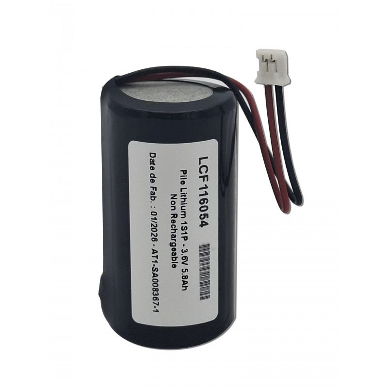 Pile Lithium Fanso ER26500M - C - Spiralée - 1S1P - 3,6V 5,8Ah + conne