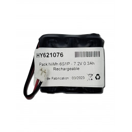 Batterie NiMh 7.2V - 400mAh - Emetteur Collier SPORTDOG - MH330AAAK6HC
