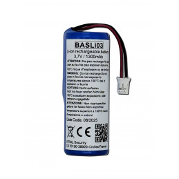 Pile Lithium-Ion DAITEM d'origine RXU03X - 3,6V - 1,3Ah