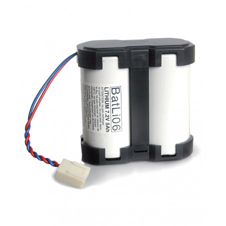 Batterie Alarme BATLI06 - 7,2V - 5,0Ah - Compatible DAITEM/LOGISTY