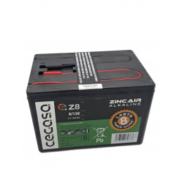 Pile Depolarisation 9V - 130Ah - eZ8 9/130B - Cegasa - Vrac X 1